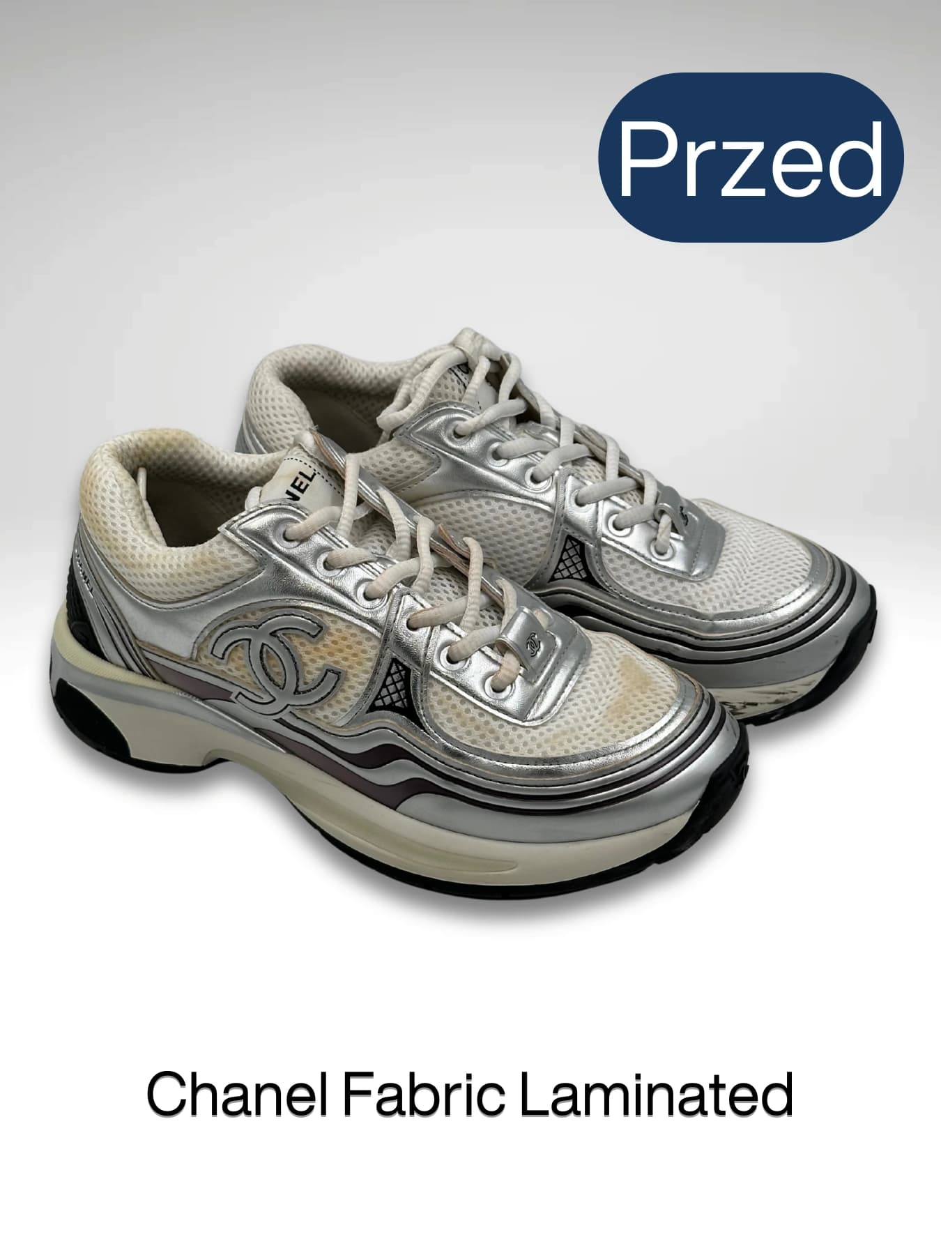 Przed renowacją - obuwie premium 12